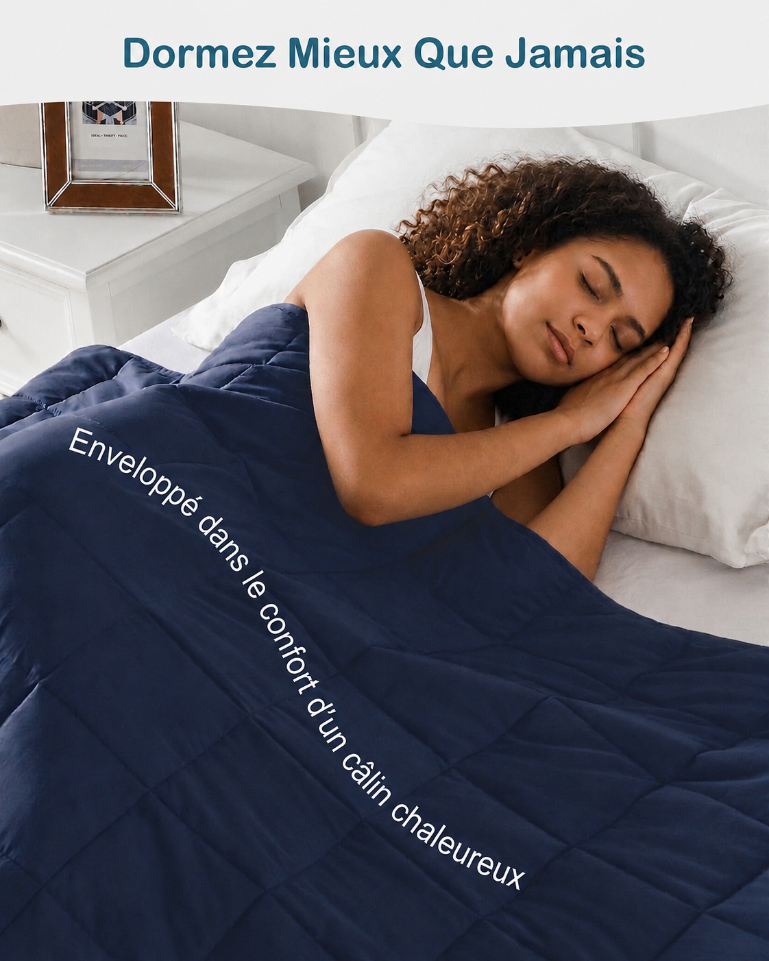 Couverture Lestée  |  Bleu Marine