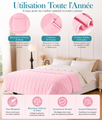 Couverture Lestée   |  Rose