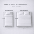 Couverture lestée - 6kg | Noctéa